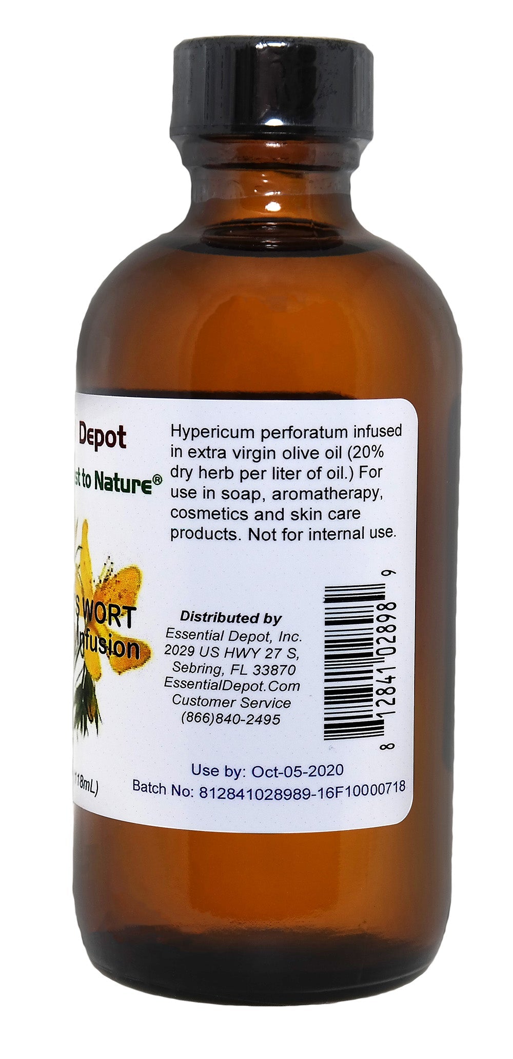 St Johns Wort Herbal Oil Infusion - 4 oz.