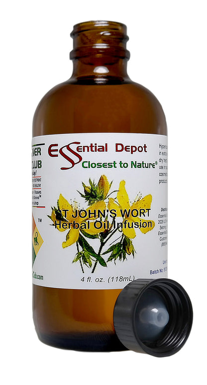 St Johns Wort Herbal Oil Infusion - 4 oz.