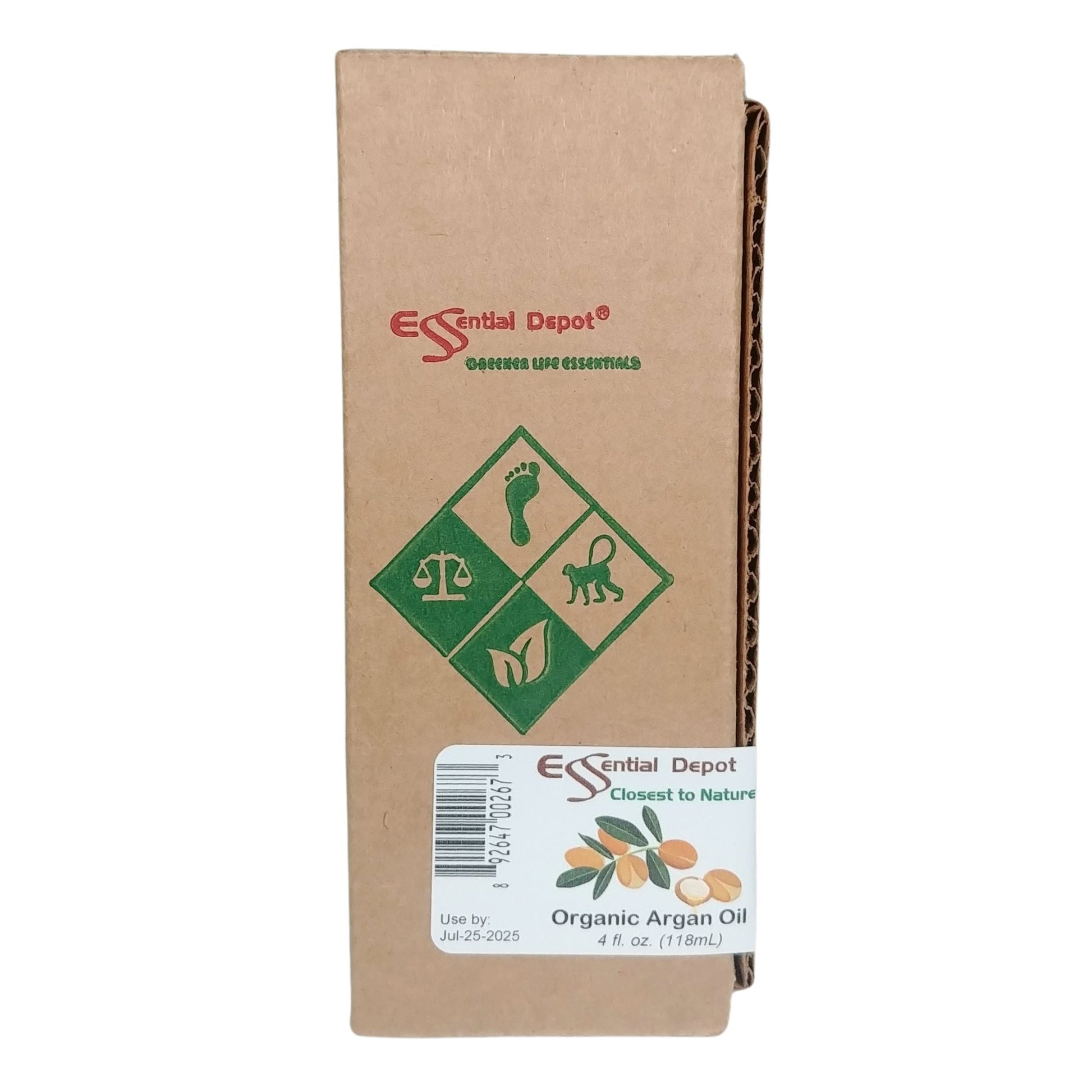 Argan Oil - Virgin - Deodorized - 4 fl oz