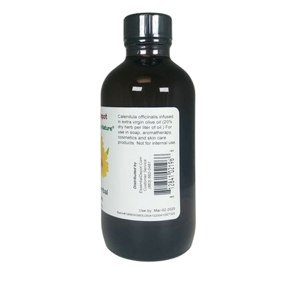 Calendula Herbal Oil Infusion - 4 oz.