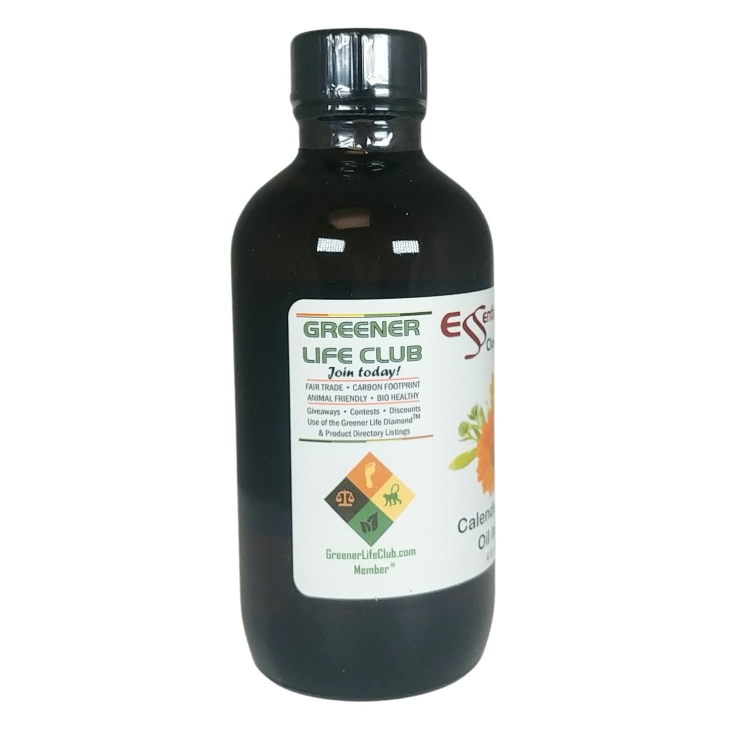 Calendula Herbal Oil Infusion - 4 oz.