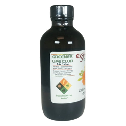 Calendula Herbal Oil Infusion - 4 oz.