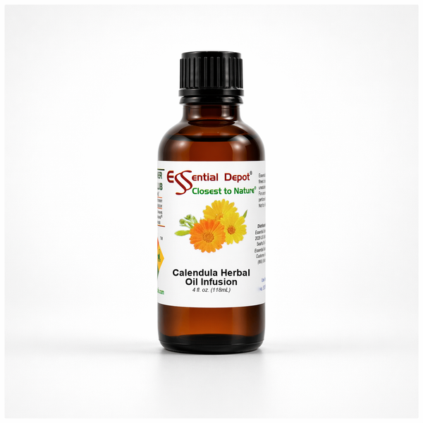 Calendula Herbal Oil Infusion - 4 oz.