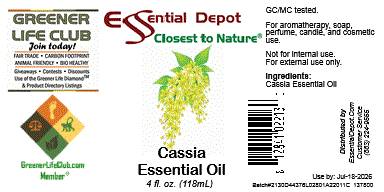 Cassia Essential Oil - 4 oz.