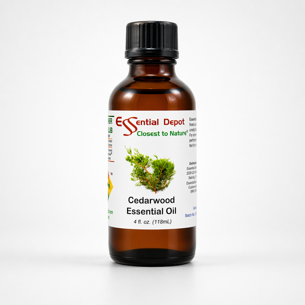 Cedarwood Essential Oil - 4 oz.