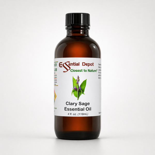 Clary Sage Essential Oil - 4 oz.