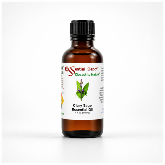 Clary Sage Essential Oil - 4 oz.