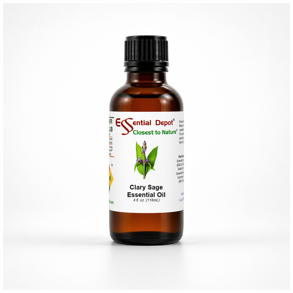 Clary Sage Essential Oil - 4 oz.