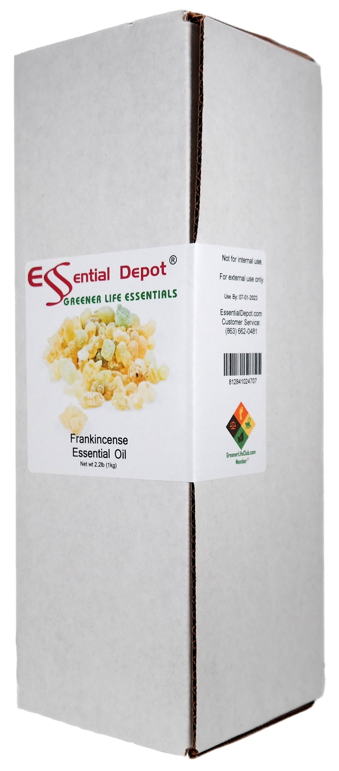 Frankincense Essential Oil - 1 kg. - Approx 2.2 lbs.