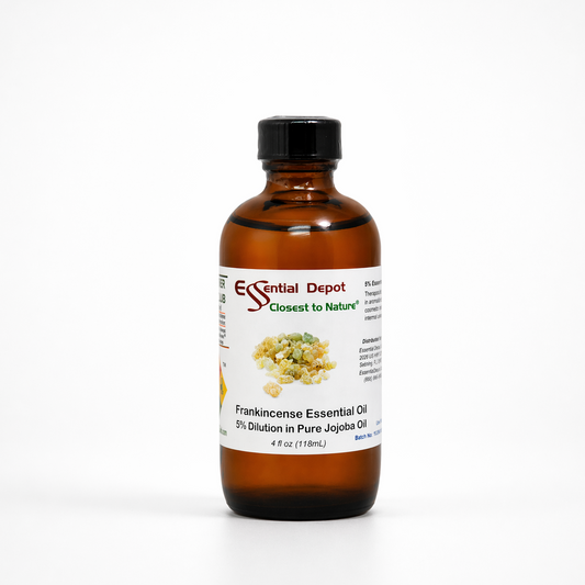 Frankincense 5% Dilution in Pure Jojoba - 4oz