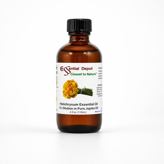 Helichrysum 5% Dilution in Pure Jojoba - 4oz