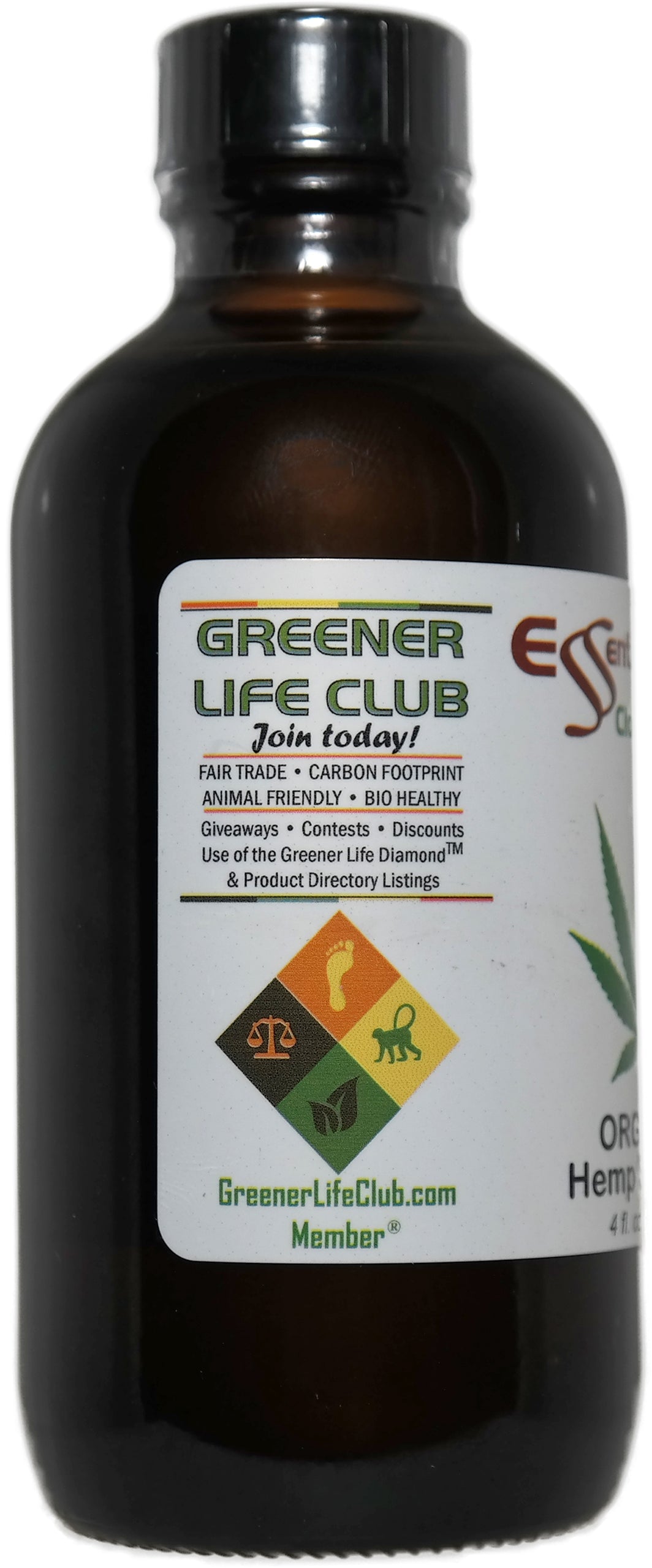 Hemp Seed Oil - 4 oz