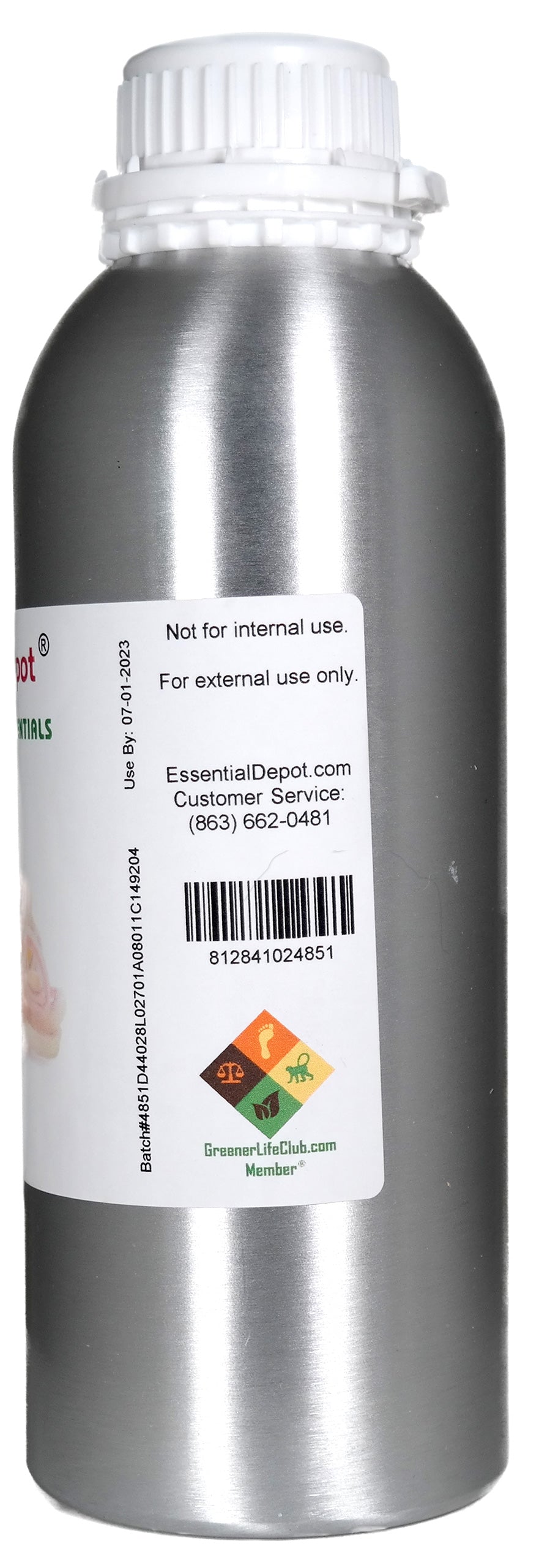 Lemongrass Essential Oil - 1 kg. - Approx 2.2 lbs.