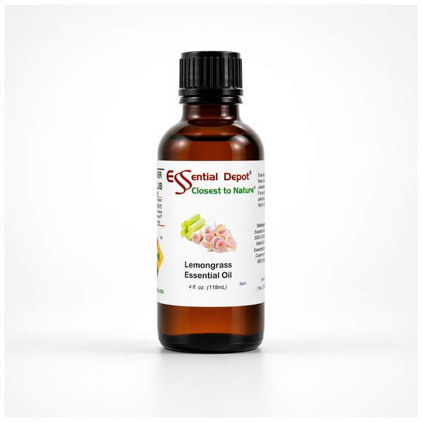 Lemongrass Essential Oil - 4 oz.