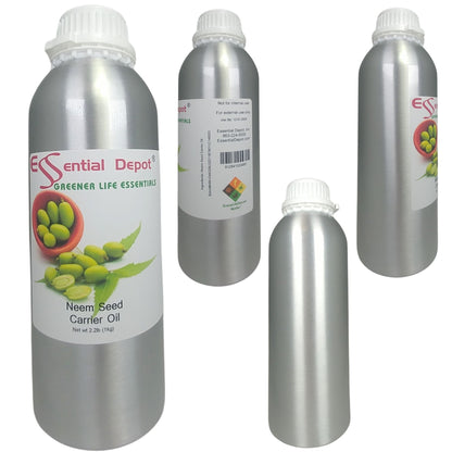 Neem Seed Oil - 1 kg. - Approx 2.2 lbs.