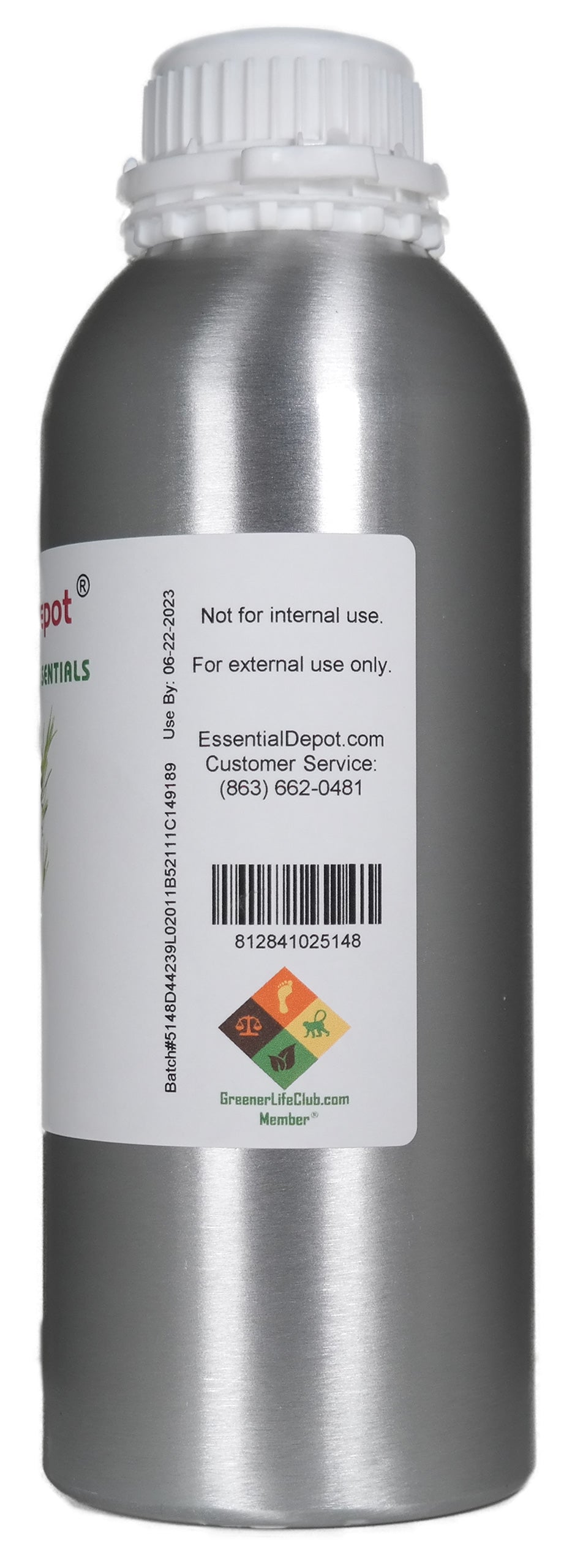 Rosemary Essential Oil - 1 kg. - Approx 2.2 lbs.