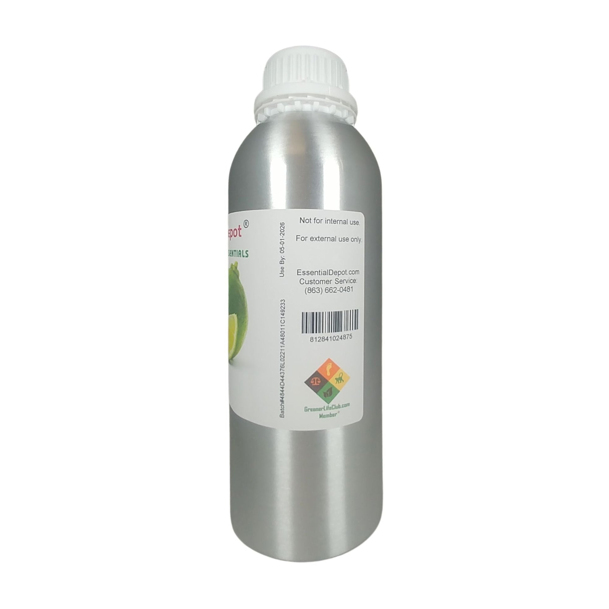 Lime Essential Oil - 1 kg. - Approx 2.2 lbs.