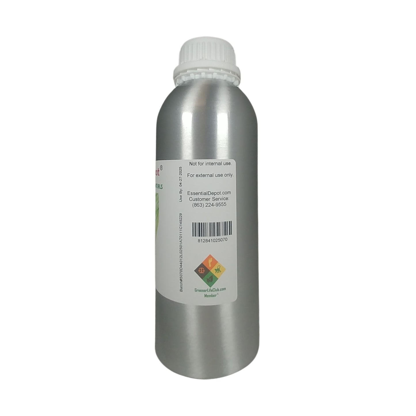Palmarosa Essential Oil - 1 kg. - Approx 2.2 lbs.