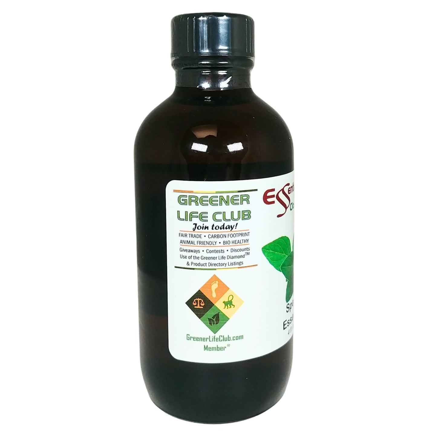 Spearmint Essential Oil - 4 oz.