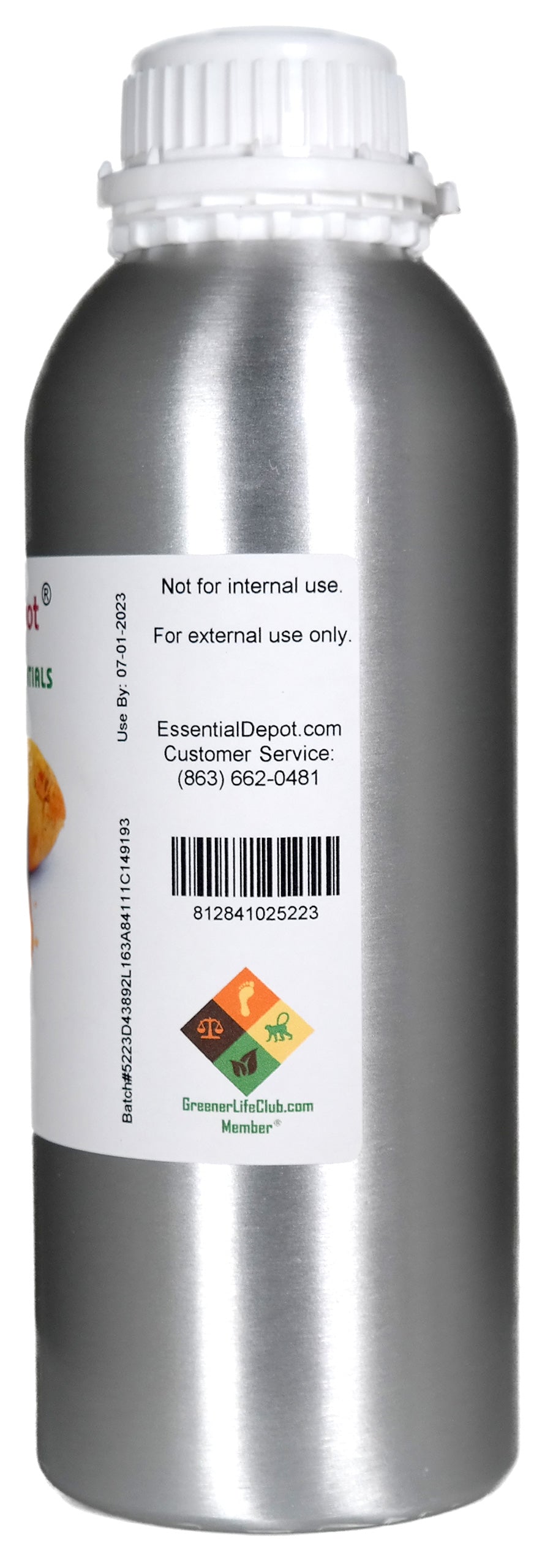 Turmeric Root Essential Oil - 1 kg. - Approx 2.2 lbs.